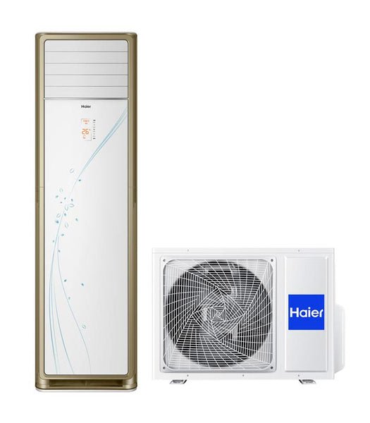 Haier HPU-24HE/DC Inverter Floor Standing Cabinet Air Conditioner 2Ton With I-Kit haier hpu 24he dc inverter floor standing cabinet air conditioner 2ton with