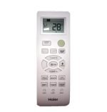Haier inverter AC remote control display R32 energy saving model featured at Homechoice Electronics Pakistan